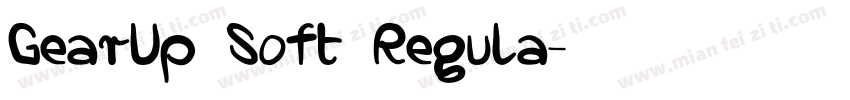 GearUp Soft Regula字体转换